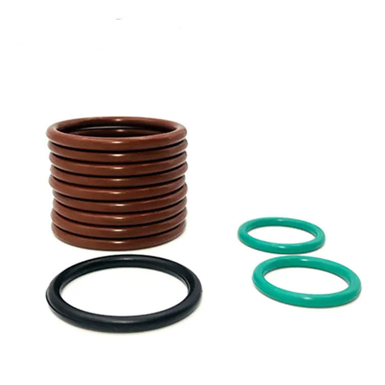 Nitrile Buna O Ring Noir Brun AS568 60 70 90 FKM NBR Sceaux en caoutchouc haute pression