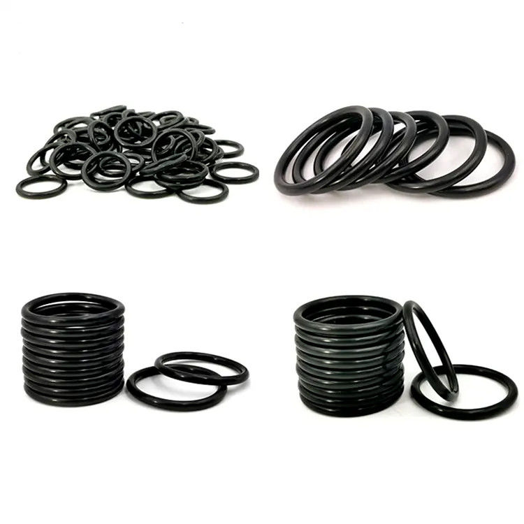 Nitrile Buna O Ring Noir Brun AS568 60 70 90 FKM NBR Sceaux en caoutchouc haute pression