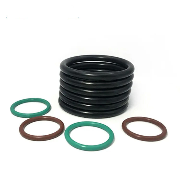 Nitrile Buna O Ring Noir Brun AS568 60 70 90 FKM NBR Sceaux en caoutchouc haute pression