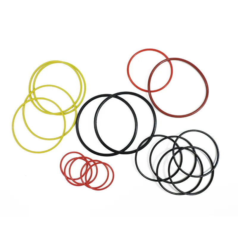 FKM / NBR O Rings Couleur personnalisée en caoutchouc Silicone O Ring pour champs pétrolifères