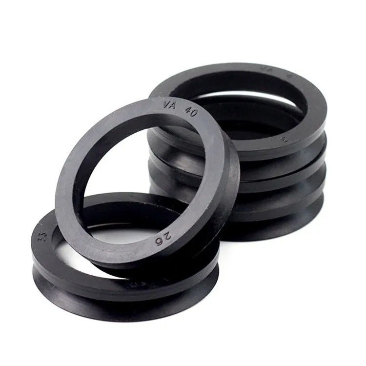 Rings d'étanchéité à l'arbre rotatif NBR PTFE de type Va Rings d'étanchéité en caoutchouc pur