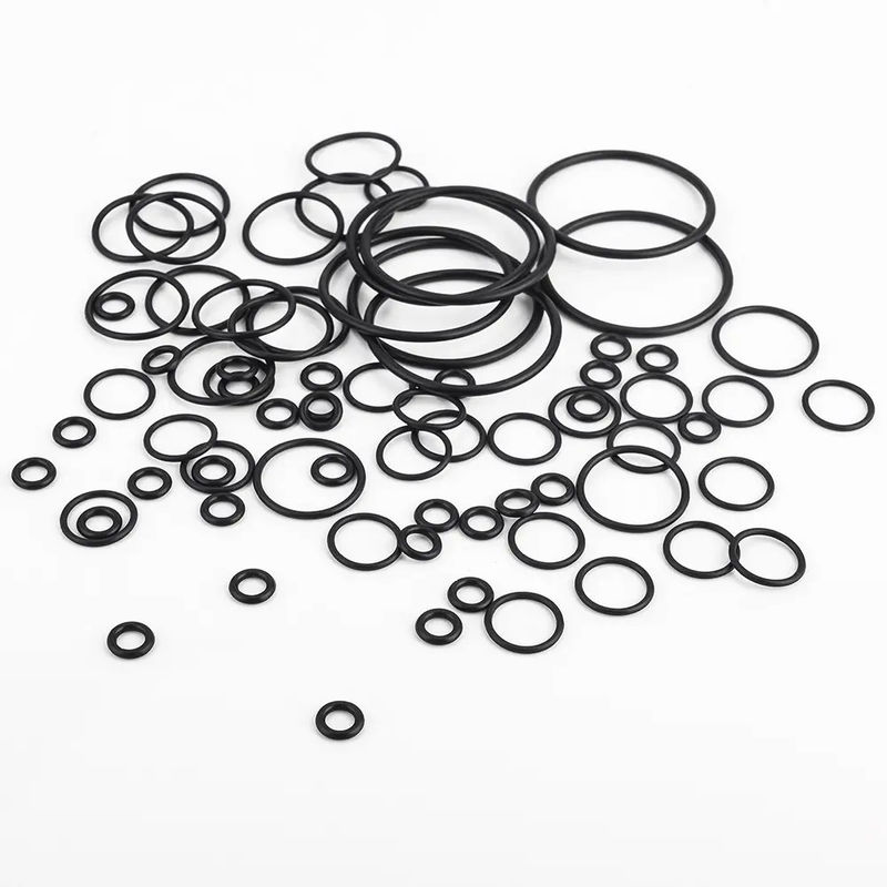 NBR lisse O Rings Diamètre résistant à l'huile 1/1.5/1.9/2.4/3.1 Essai valide